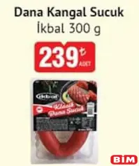 İKBAL DANA KANGAL SUCUK 300 G